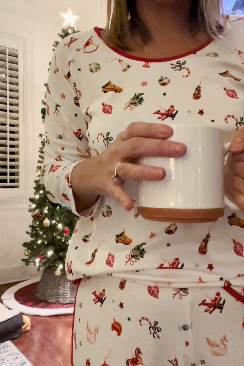 My Christmas Pajamas are on sale for 25% off!!! I wear a size small and they are a little long on me (they don’t come in the cropped length I love) but they’re not so bad. 

#LTKCyberweek #LTKsalealert #LTKHoliday