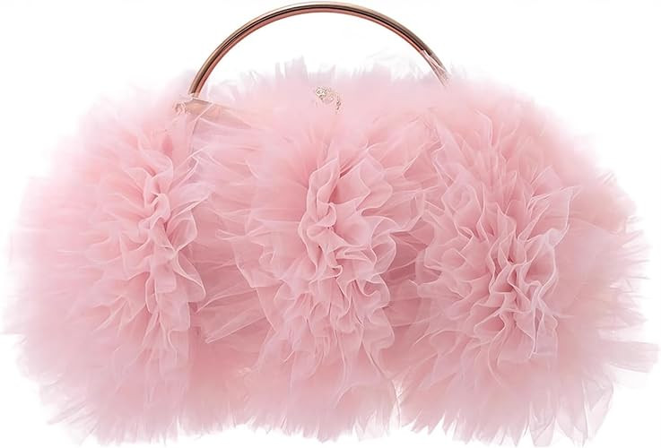 2025 Elegant Lace Floral Clutch for Women Formal Evening Bag Cute Purse Flower Wedding Handbag | Amazon (US)