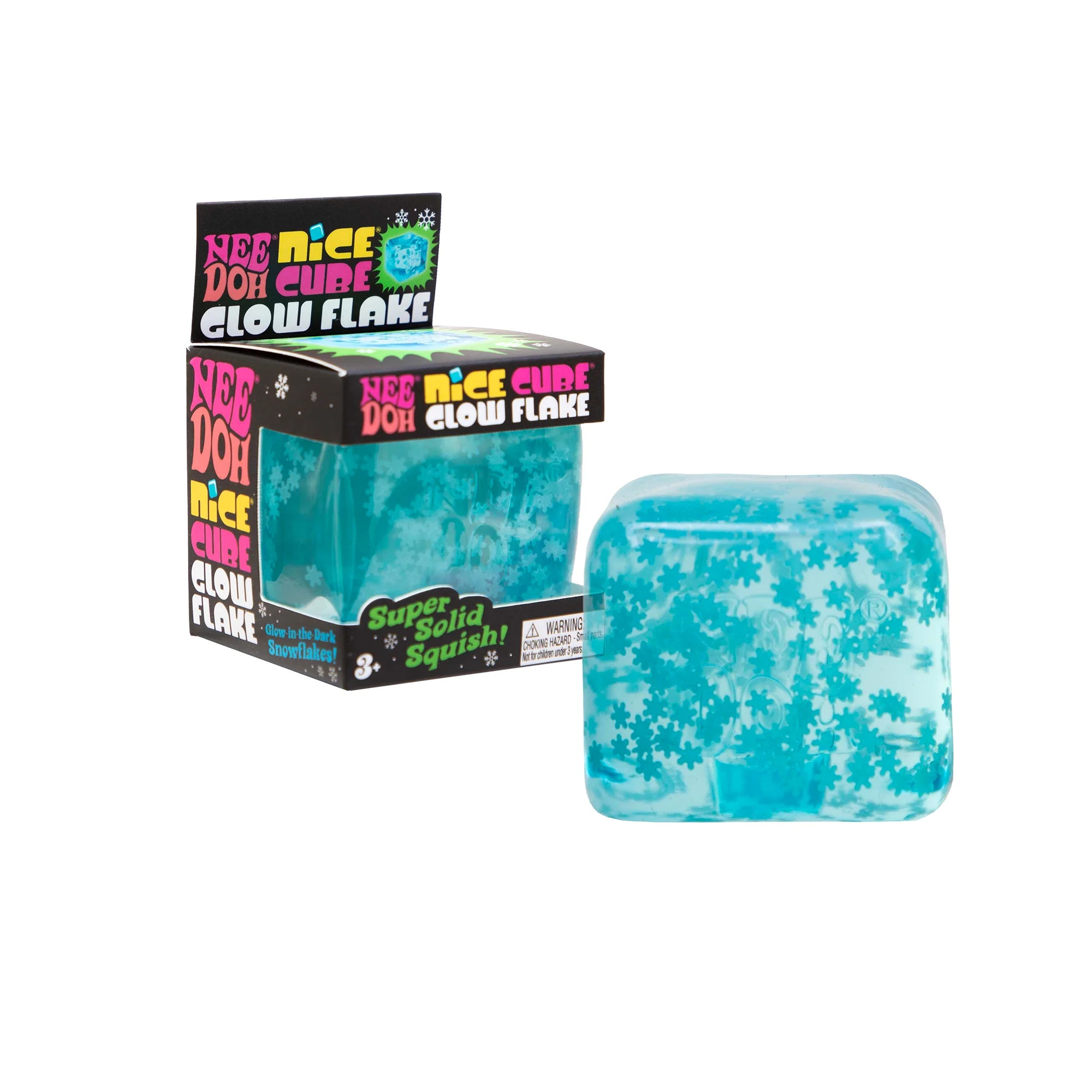 NeeDoh Nice Cube Snowflake, Novelty & Gag Toys for Children Ages 3+ | Walmart (US)