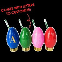 Minglin' Mini Customizable Holiday Light Cups | Packed Party