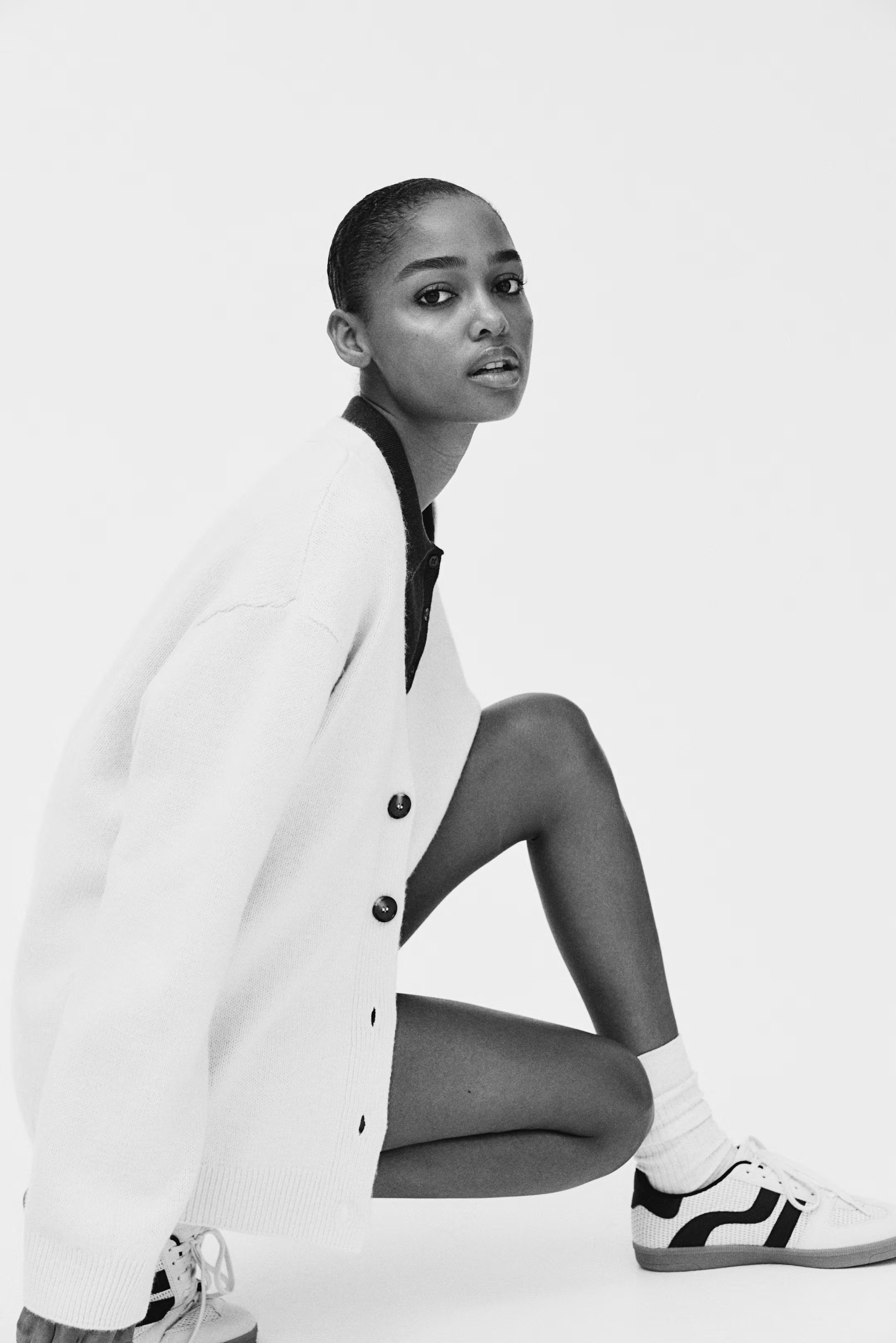 Knit Cardigan - Cream - Ladies | H&M US | H&M (US + CA)