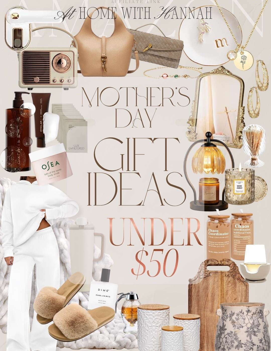 Mother’s Day gift ideas under $50 that still feel pretty, thoughtful, and actually useful 🤍

I pulled together a mix of elevated everyday finds for the mom who loves cozy home pieces, pretty accessories, self-care staples, thoughtful jewelry, and little luxuries that don’t feel random. These are the kinds of gifts that feel curated without going over budget — perfect for Mother’s Day, birthday gifts, hostess gifts, or just a sweet “thinking of you” surprise.

If you’re shopping for:
Mother’s Day gifts under $50
pretty gifts for mom
thoughtful gifts for mom
Amazon gift ideas for women
cozy gifts for mom
affordable luxury gifts
gifts for the mom who has everything
self-care gift ideas
home gift ideas for mom

Everything is linked here for easy shopping 🤍





••
mother’s day gifts under 50 • gifts for mom under 50 • thoughtful gifts for mom • pretty gifts for mom • amazon mother’s day gifts • gifts for the mom who has everything • affordable gifts for women • cozy home gifts • self care gifts for mom • jewelry gifts for mom • amazon gift guide

#MothersDayGifts #GiftsForMom #AmazonGiftIdeas #GiftsUnder50 #ThoughtfulGifts #LTKFinds #LTKGiftGuide

#LTKMothersDay #LTKHome #LTKBeauty