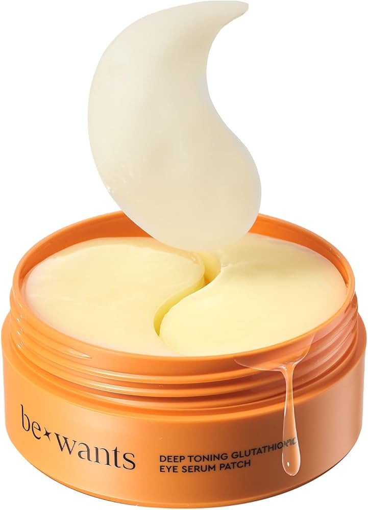 Bewants Hydrogel Eye Patches with Deep Toning Glutathione, 60 Patches, Under Eye Masks for Bright... | Amazon (US)