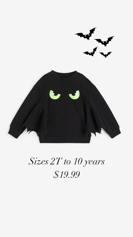 How fun is this bat sweatshirt and skeleton slippers for Halloween!  An east kids costume, just pair it with black jeans or leggings.  

Kids costumes | Halloween outfits | kids Halloween | Halloween under $20 | Halloween sweatshirts for kids

#costumes #batcostume #kidscostume #halloween #halloweensweatshirt

#LTKSeasonal #LTKkids #LTKHalloween