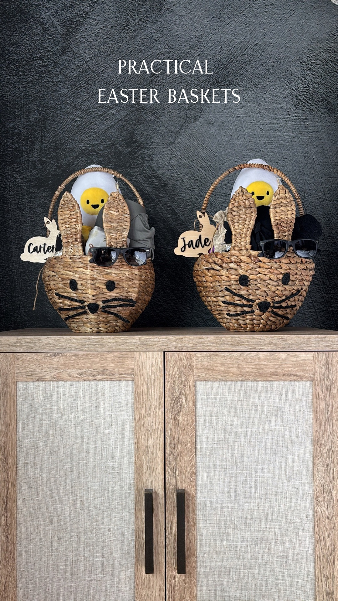 This year’s practical Easter baskets 🐰

Putting together Jade & Carter’s baskets with a few fun things they’ll actually use.

I try to keep the chocolate pretty minimal — just some mini eggs and a couple Easter treats tucked into their burlap bags (which I always buy right before Easter so they don’t mysteriously disappear 😆).

Simple surprises, practical little items, and the bunny baskets that come out every year.

Simple traditions really are the best ones.

What’s one thing your kids always get in their Easter baskets?

#easterbasketideas #momlife #springtraditions #easterbasketstuffers

#LTKfamily #LTKcanada #LTKkids