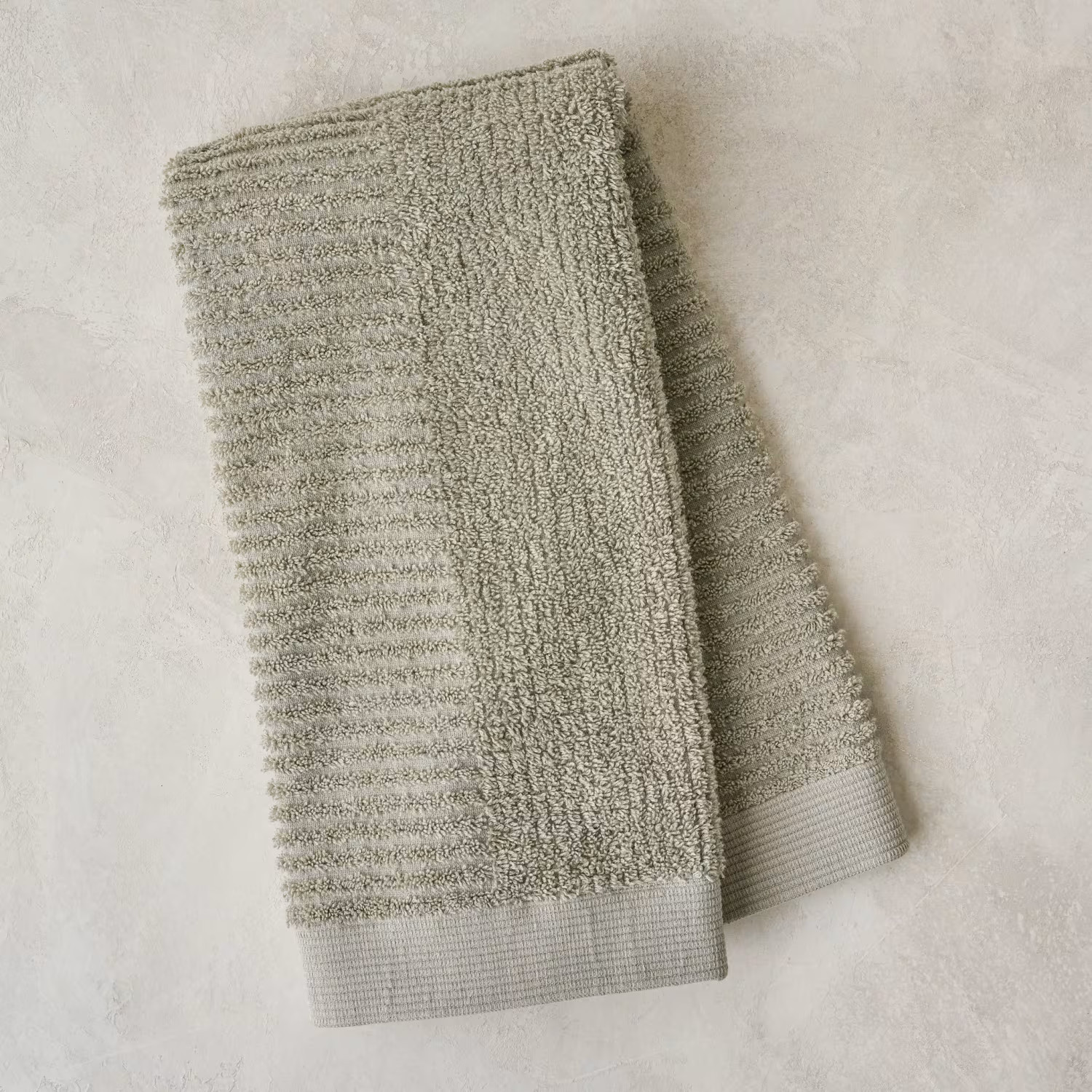Eucalyptus Green Textured Towel | Magnolia