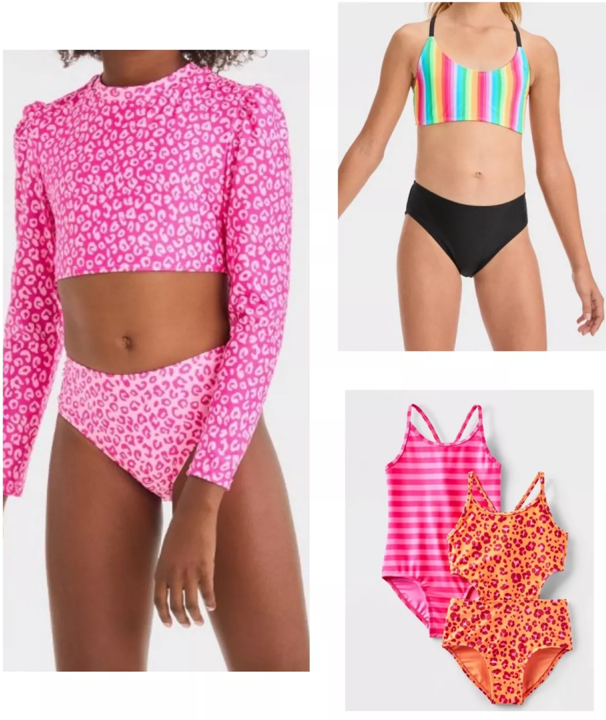 Girls' Solid One Piece Swimsuit … curated on LTK
