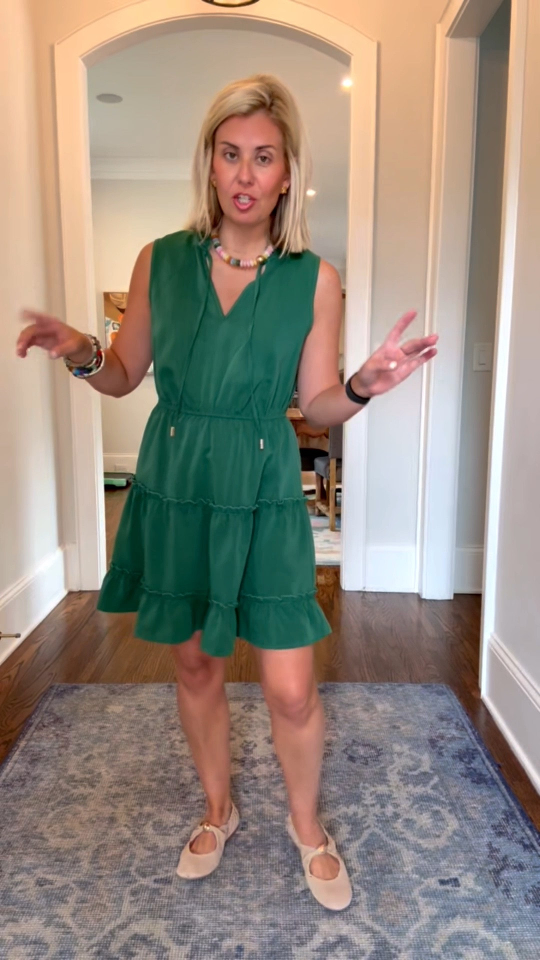 I’m always a sucker for green! This dress is the perfect throw on and go. I’m in a small dress and 7.5 shoes (sized 1/2 down). 

Codes: 
*Cupshe - mixandmatch15 for 15% off orders $70+

*Allie + Bess - Catherine20
*Erin McDermott - mixandmatch
*Gigi New York - Catherine15

#LTKdayinmylife #LTKSeasonal #LTKOver40