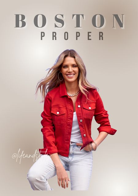 The Essential Denim Jacket is your go-to layering piece for any season. Crafted from high-quality denim, this jacket adds a touch of classic cool to any outfit. Pair it with a floral dress for a perfect spring look, or with jeans and a tee for a chic double-denim ensemble. 

#LTKover40 #LTKSeasonal #LTKfindsunder100