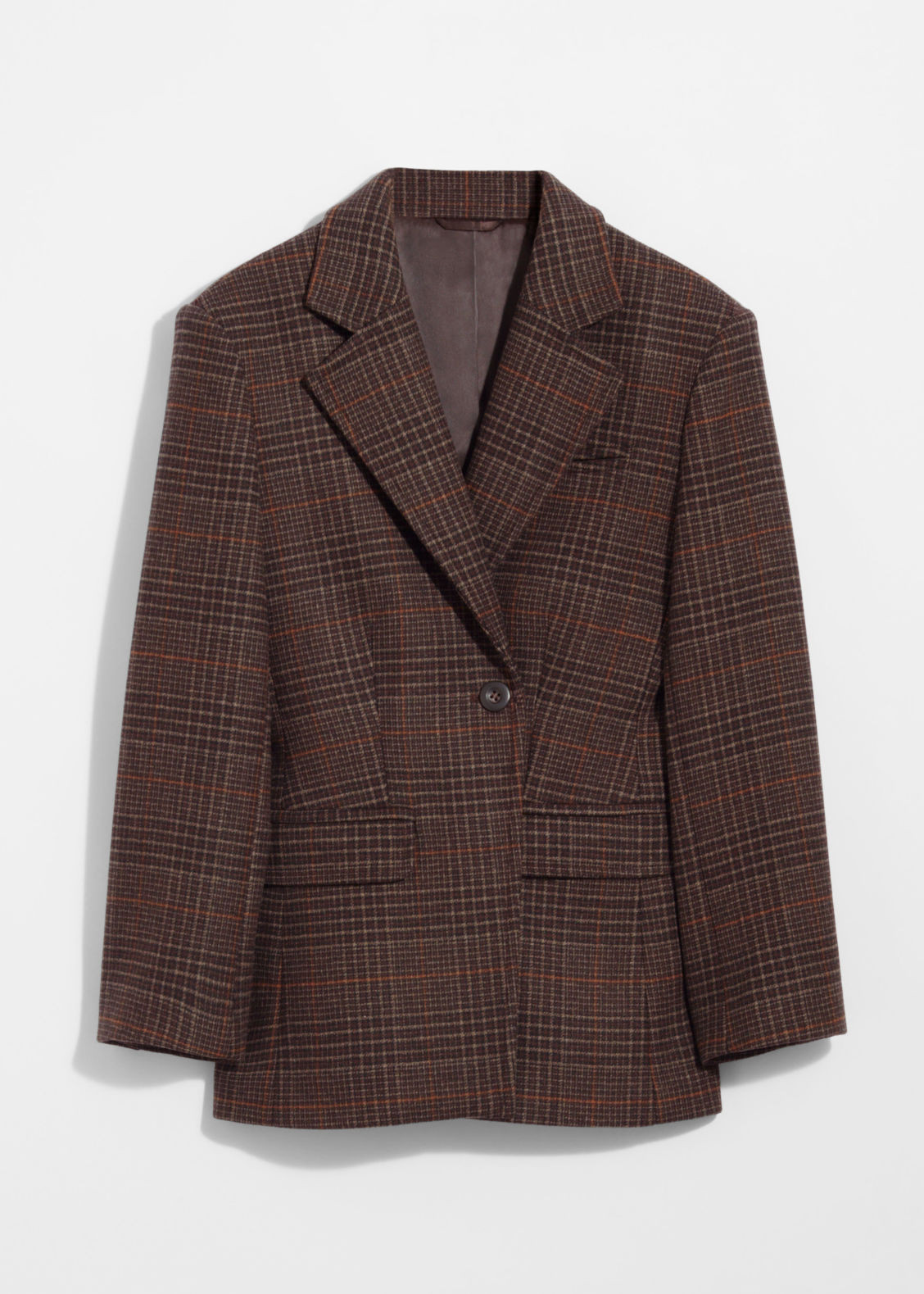 Structured Tweed Blazer - Brown | & Other Stories (EU + UK)
