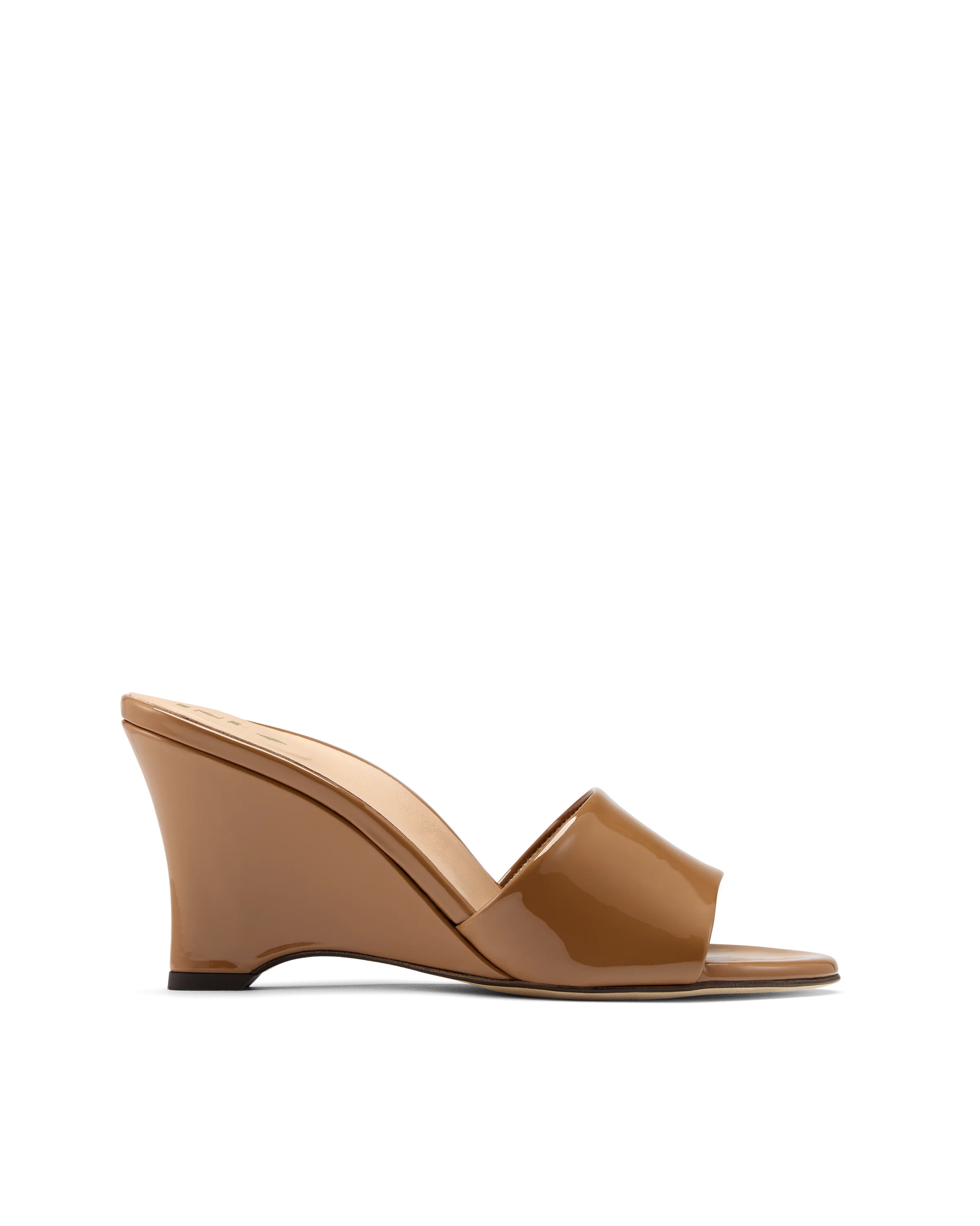 Carmen: Toffee Patent | Inez Shoes, LLC