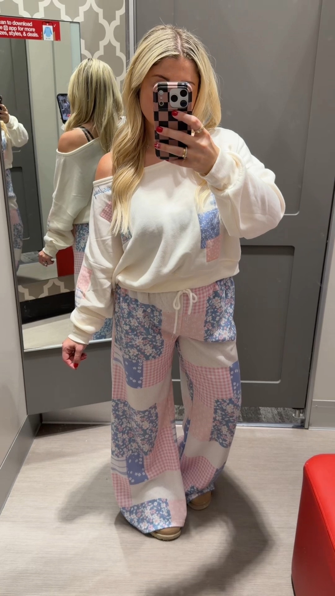 Patchwork matching set
Size m
Ugg clogs tts

#LTKFindsUnder50 #LTKU #LTKFindsUnder100