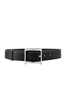Helsa Logo Contrast Belt in Black from Revolve.com | Revolve Clothing (Global)