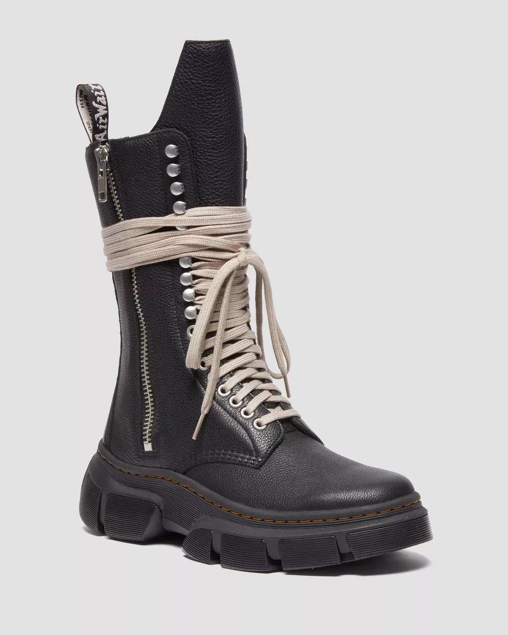 1918 Rick Owens Leather DMXL Platform Boots | Dr Martens (UK)
