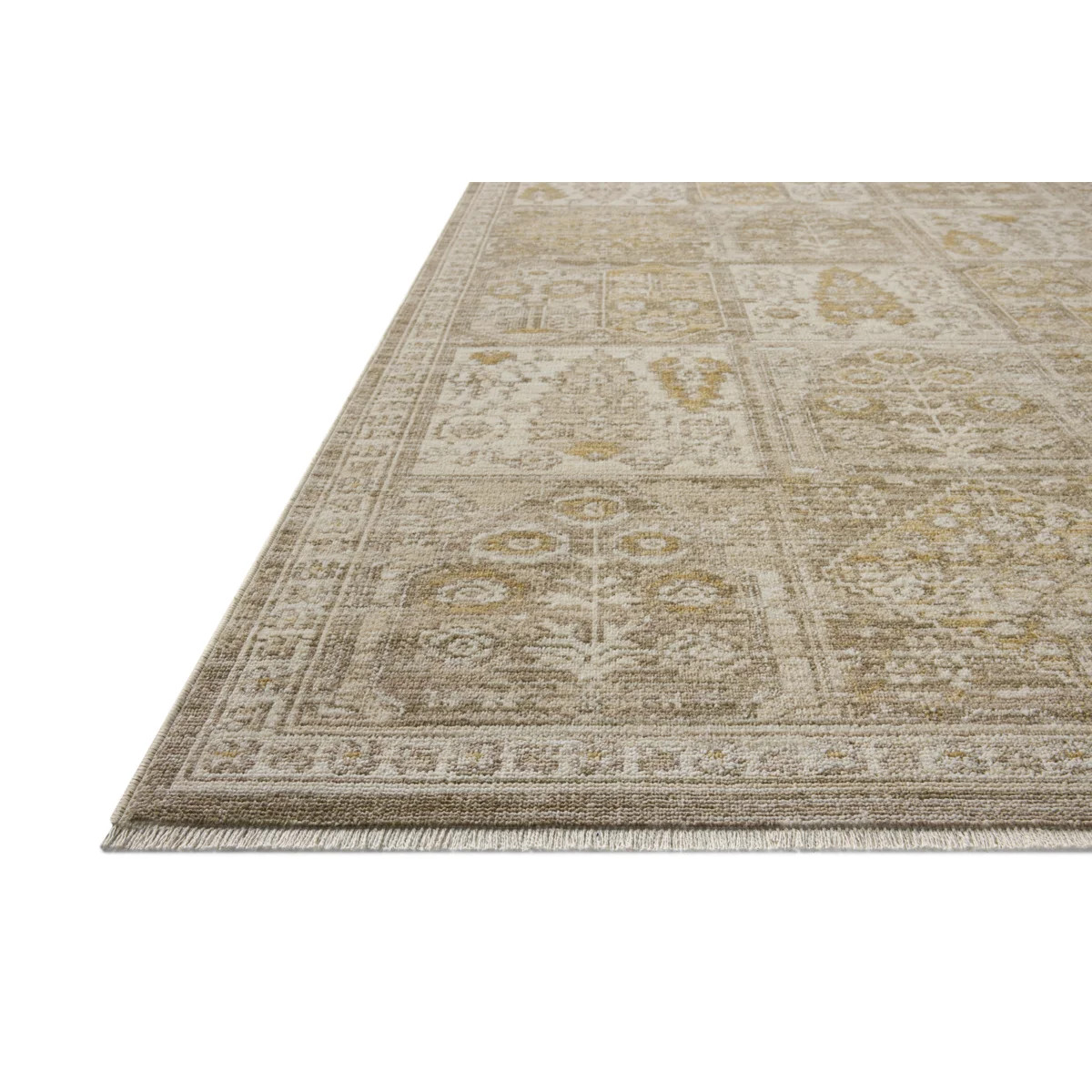 Loloi Elora Mushroom / Ochre Area Rug | Wayfair North America
