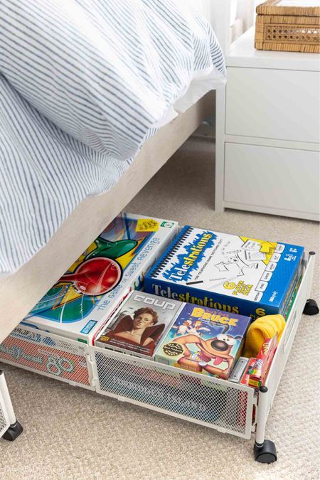 These rolling under-bed storage containers are the best for hidden storage that’s easy to access!

Bedroom organizing, bedroom organization 

#LTKhome #LTKfindsunder50