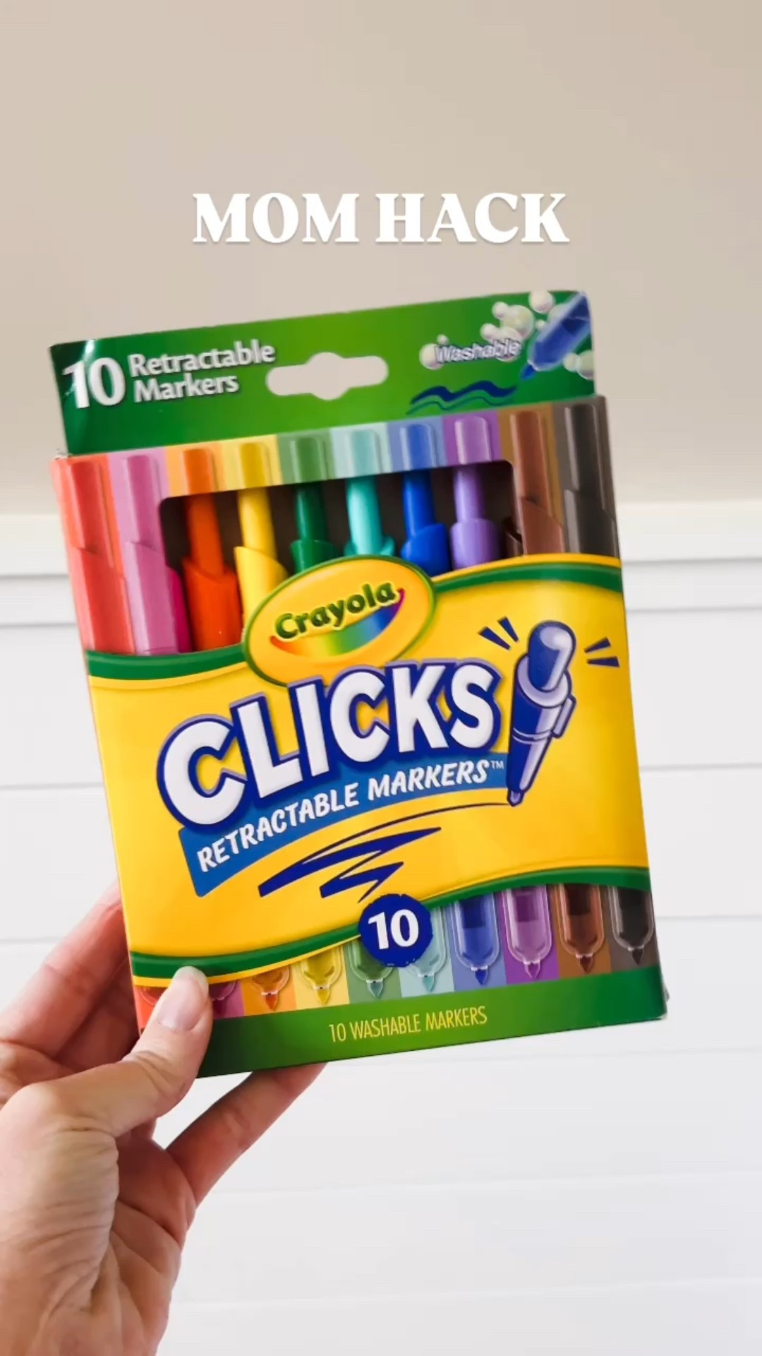 These markers are such a great mom hack! They’re perfect for traveling too.. no more lost marker lids! 

#LTKTravel #LTKWatchNow #LTKKids