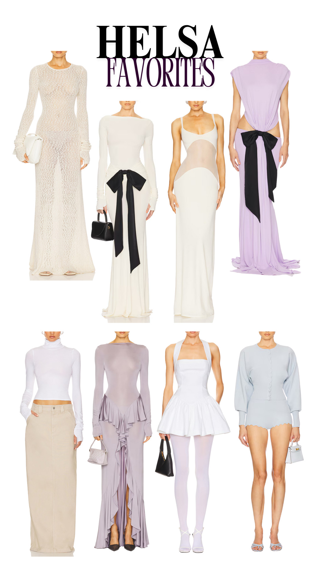 romantic, sculptural, perfect: my current helsa favorites

helsa outfit ideas, classy spring fashion 2025, elegant minimalist outfits, designer fashion finds, neutral luxury, sheer

 

 #LTKSeasonal #LTKStyleTip #LTKWedding