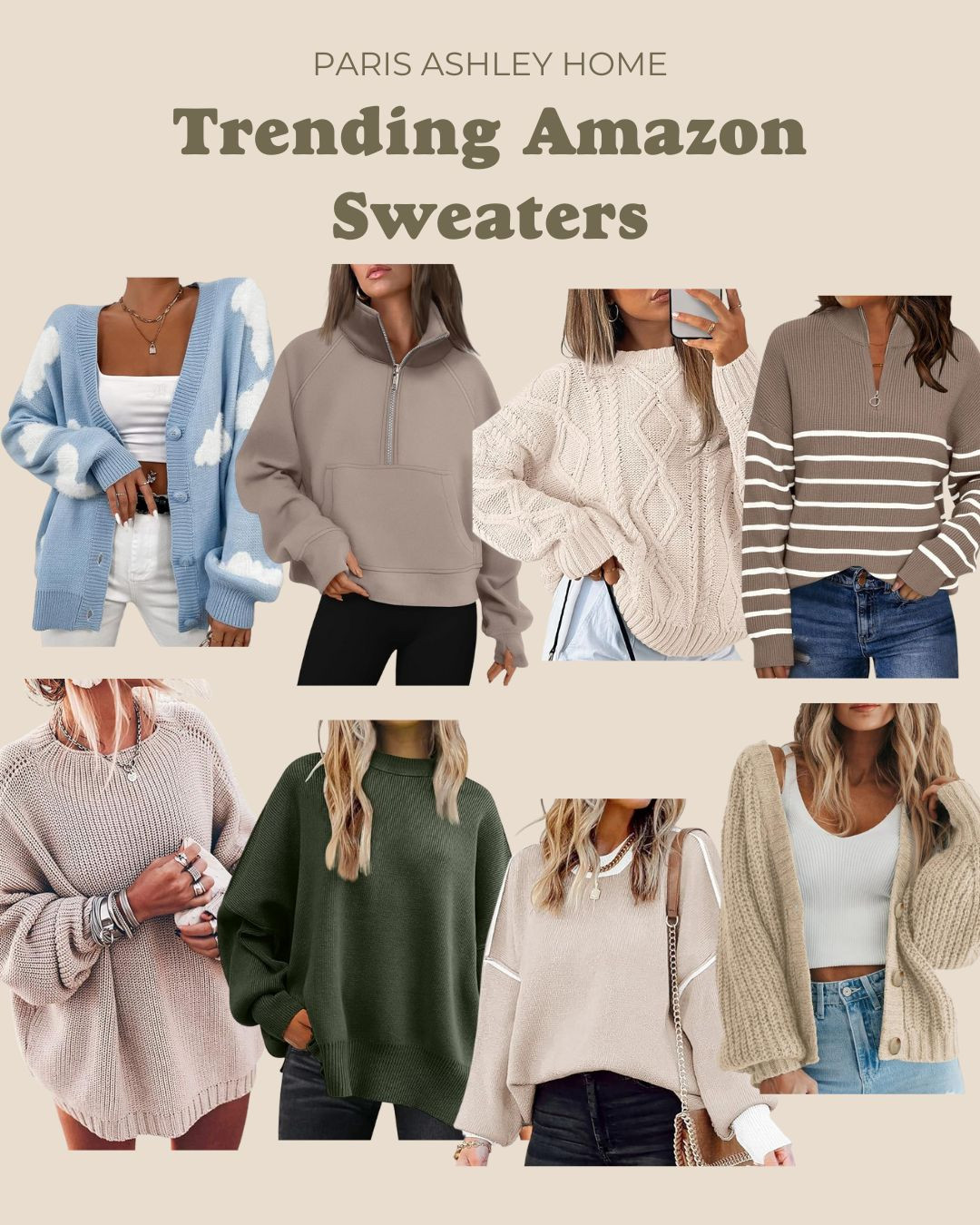 Trending Amazon Sweaters! 

 #LTKSeasonal #LTKFindsUnder50 #LTKStyleTip