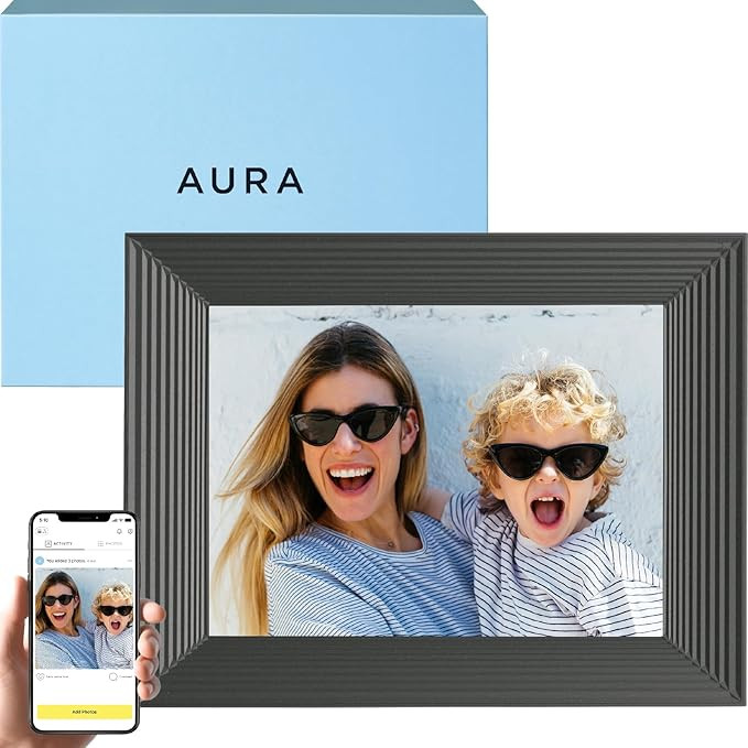 Aura Mason WiFi Digital Picture Frame | Wirecutter's Best Digital Frame for Gifting | Send Photos... | Amazon (US)
