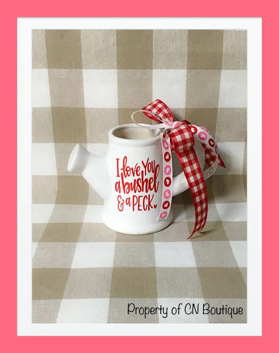 Valentine Bushel Watering Can | Etsy (US)