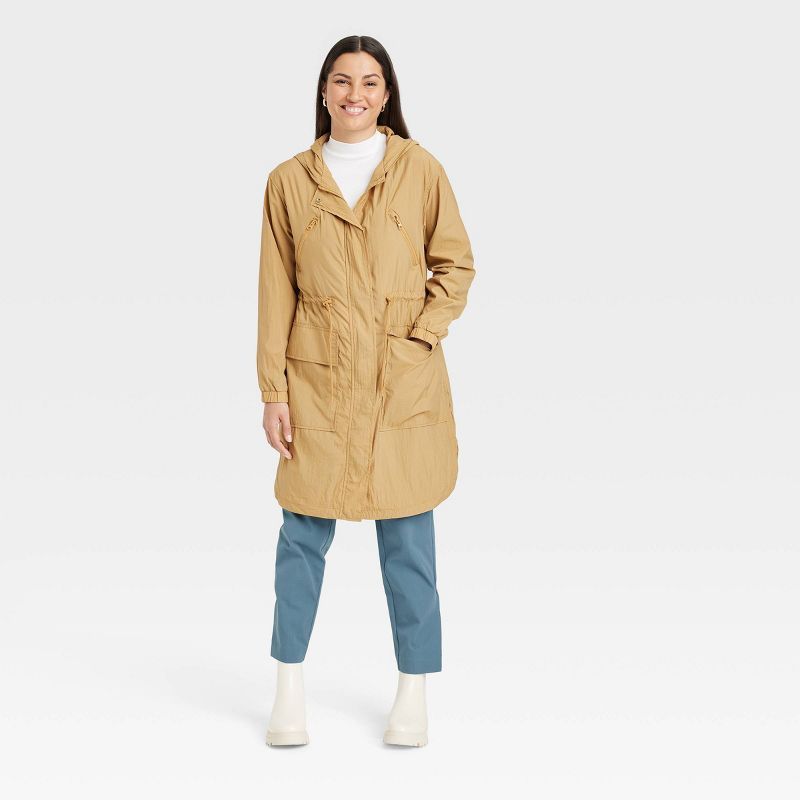 Women's Hooded Rain Coat - A New Day™ | Target
