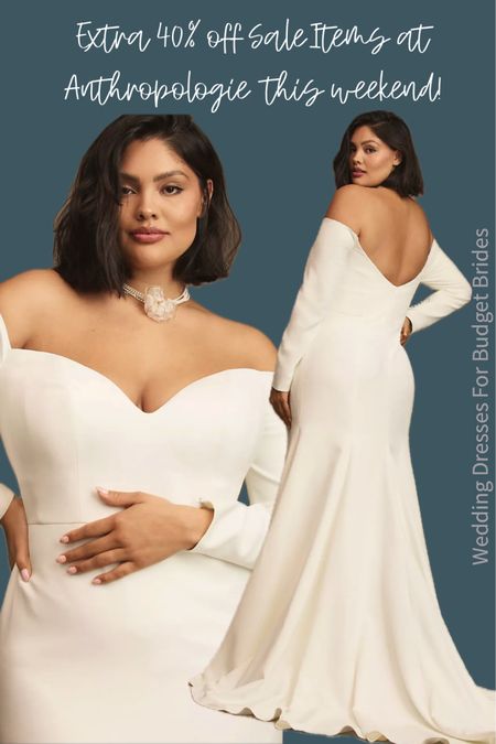 Extra 40% off sale items at Anthropologie Weddings this weekend including gowns and shoes!

#weddingdresses #curvybride #plussizebride #bridedresses #plussizedresses 

#LTKSaleAlert #LTKPlusSize #LTKWedding