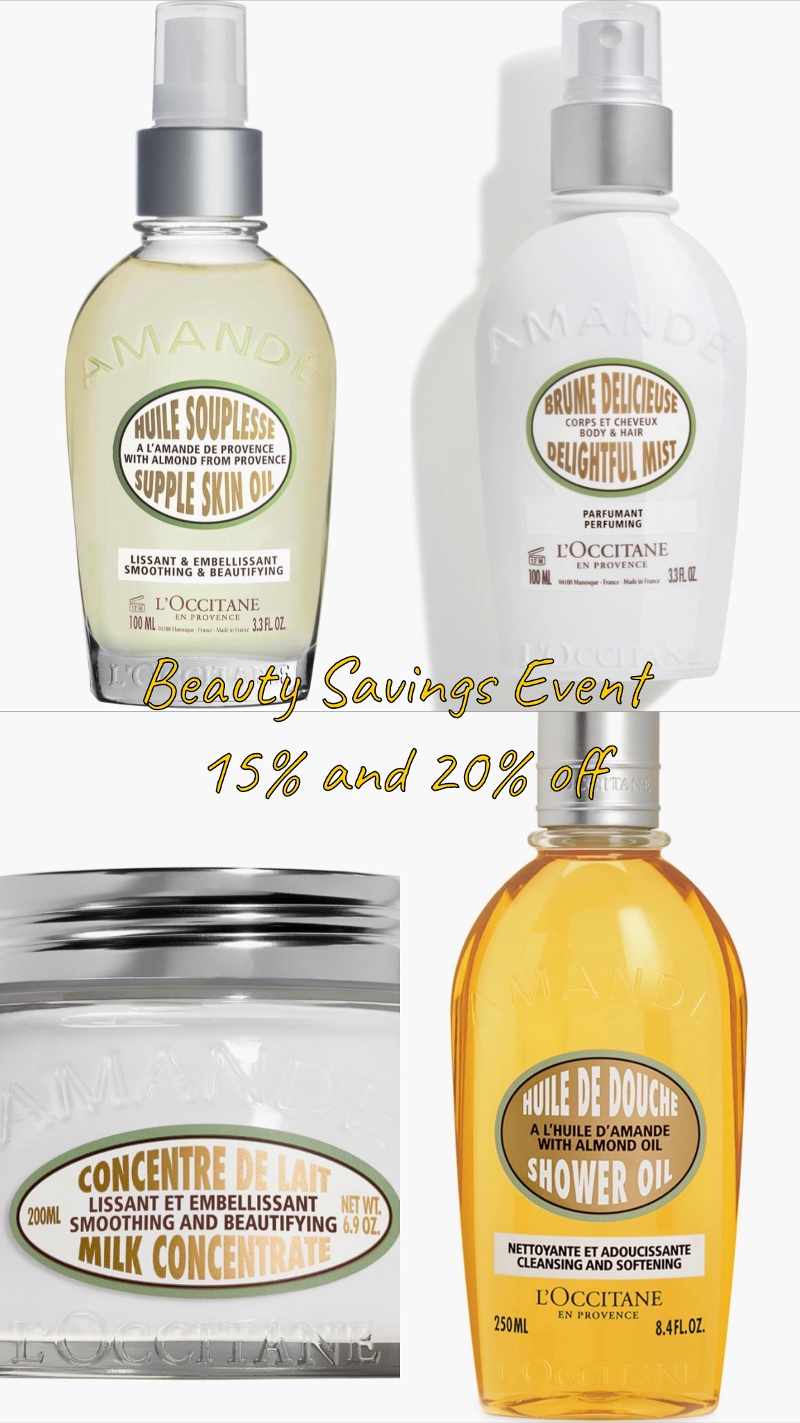 Sales on Loccitane, absolutely YES