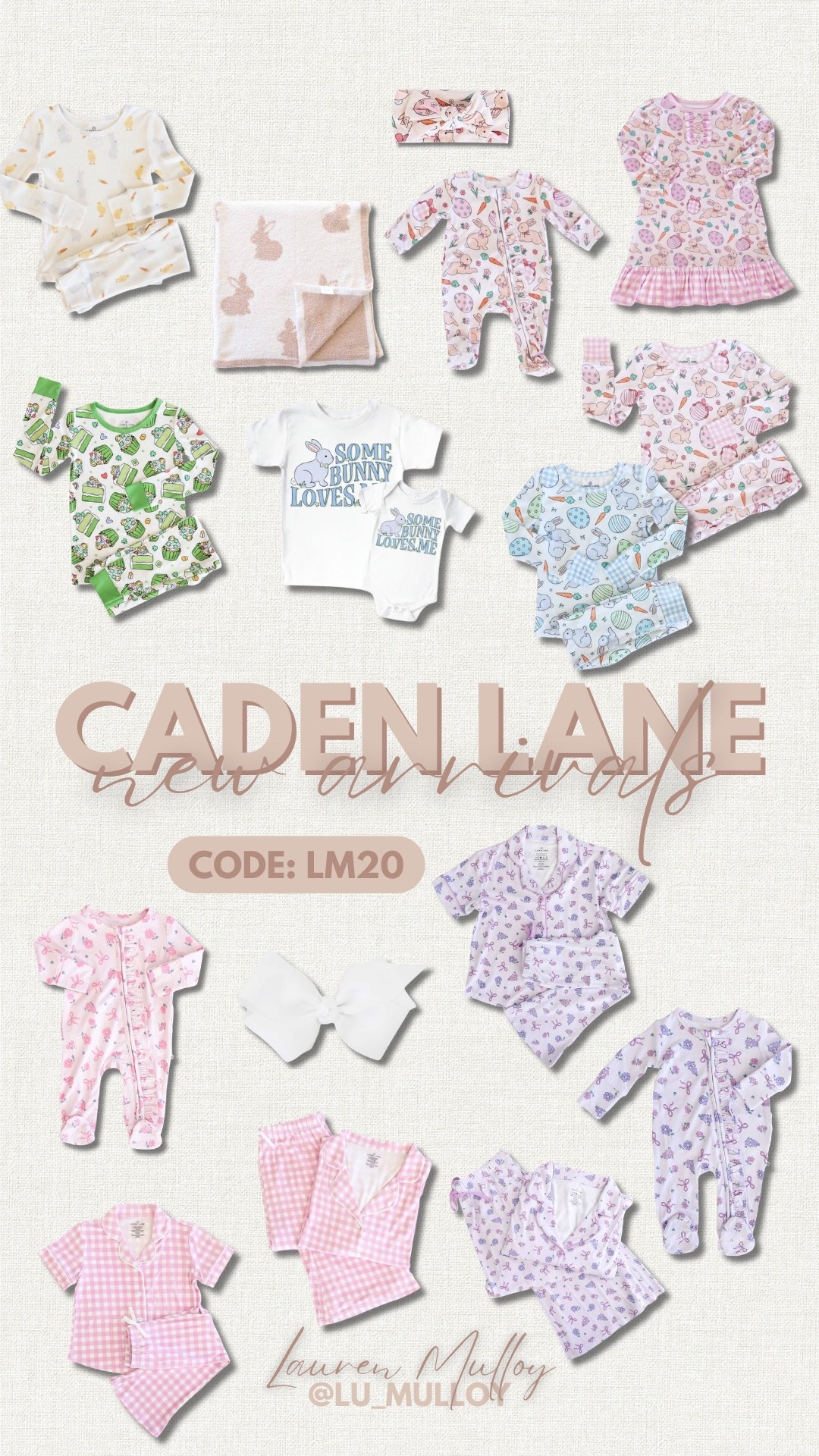 The cutest new arrivals for spring, St. Patrick’s Day, and Easter from Caden Lane! My code LM20 will get you a discount site wide! 

#LTKKids #LTKBaby #LTKmomlife