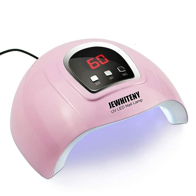 UV LED Nail Lamp 54W, Professional Nail Dryer Gel Polish Light, UV Nail Light With 3 Timer Settin... | Amazon (US)