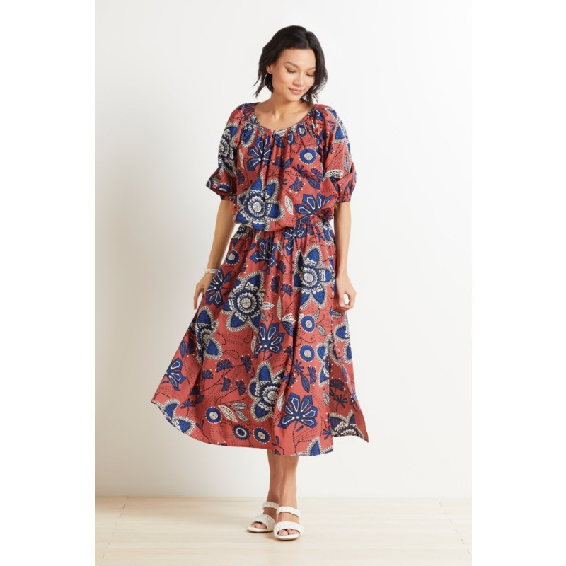 SUNDRY Exploded Floral Blouse | EVEREVE | Evereve