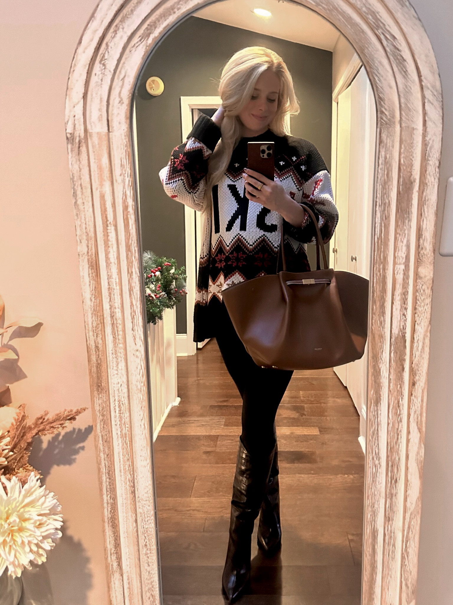 Truly obsessed with this comfy but elevated winter look feat. Show Me Your Mumu, Spanx and Schutz. Stay warm friends!

#LTKItBag #LTKHoliday #LTKStyleTip