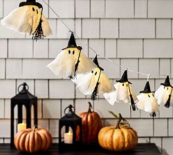 Lit Witch Ghost String Lights | Pottery Barn (US)