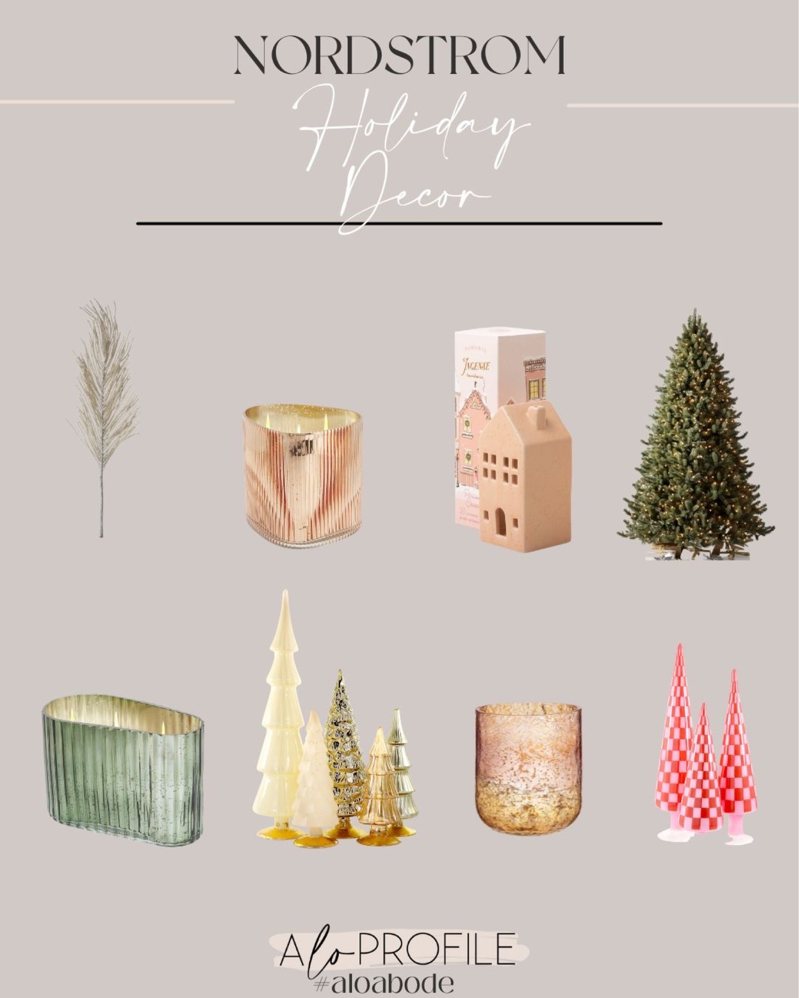 Nordstrom Holiday Decor // christmas decor, christmas tree, christmas candles, christmas tree decor, glass christmas decor, glass holiday decor, neutral holiday decor, holiday decor, seasonal incense, seasonal decor

#LTKhome #LTKHoliday #LTKSeasonal