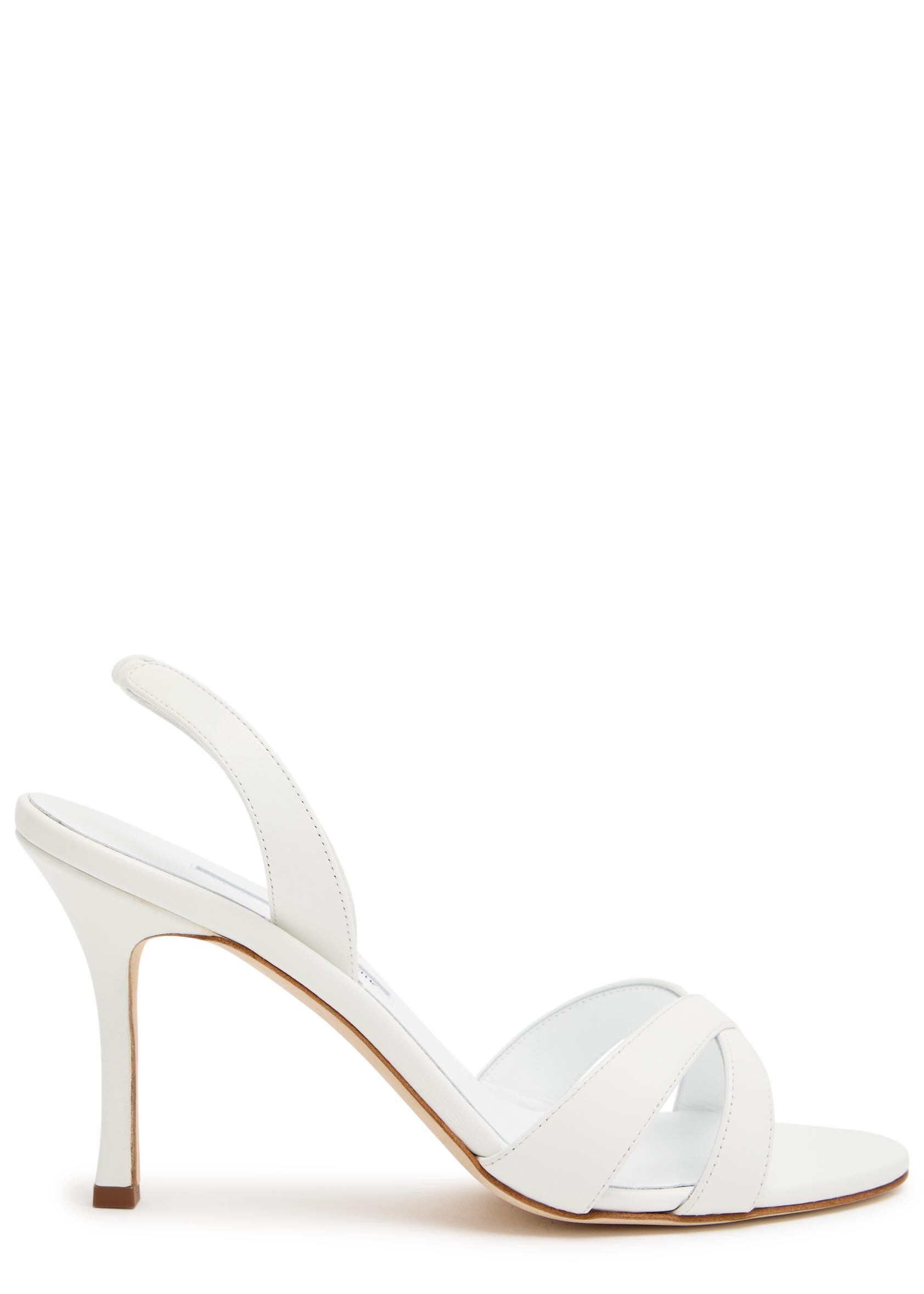 Callasli 90 leather slingback sandals | Harvey Nichols