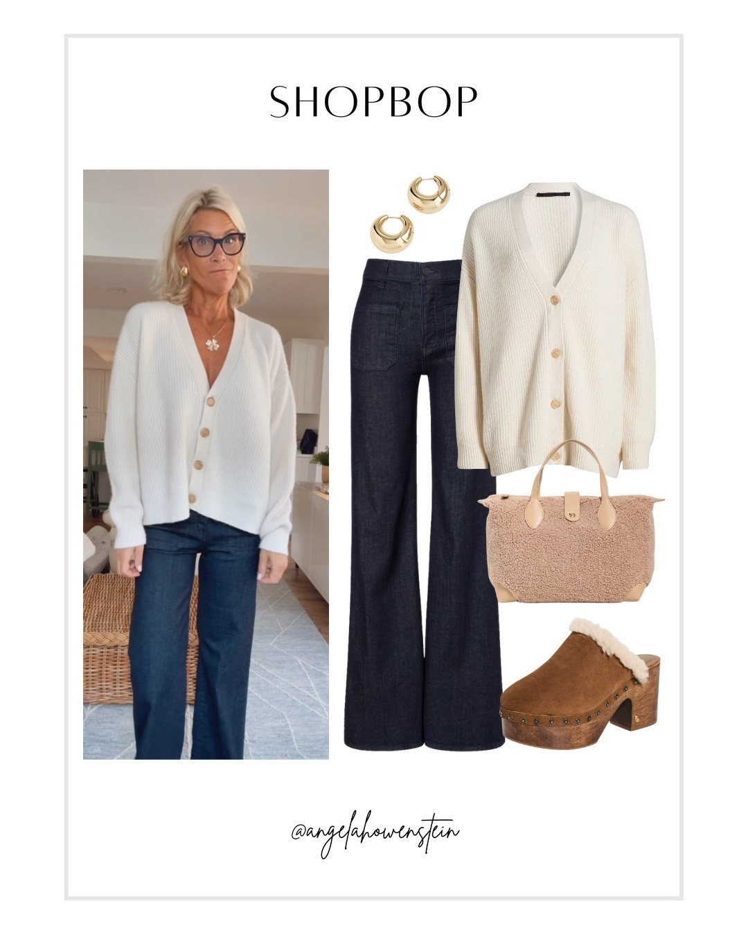 An easy, polished look I keep reaching for. Cozy cardigan, great-fitting jeans, and a neutral bag that goes with everything.

#ltkstyle #classiclook #casualchic #everydayoutfit #denimstyle #ltkfinds

#LTKOver40 #LTKootd #LTKSeasonal