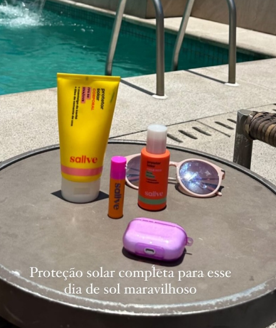 Combo para proteger do sol
