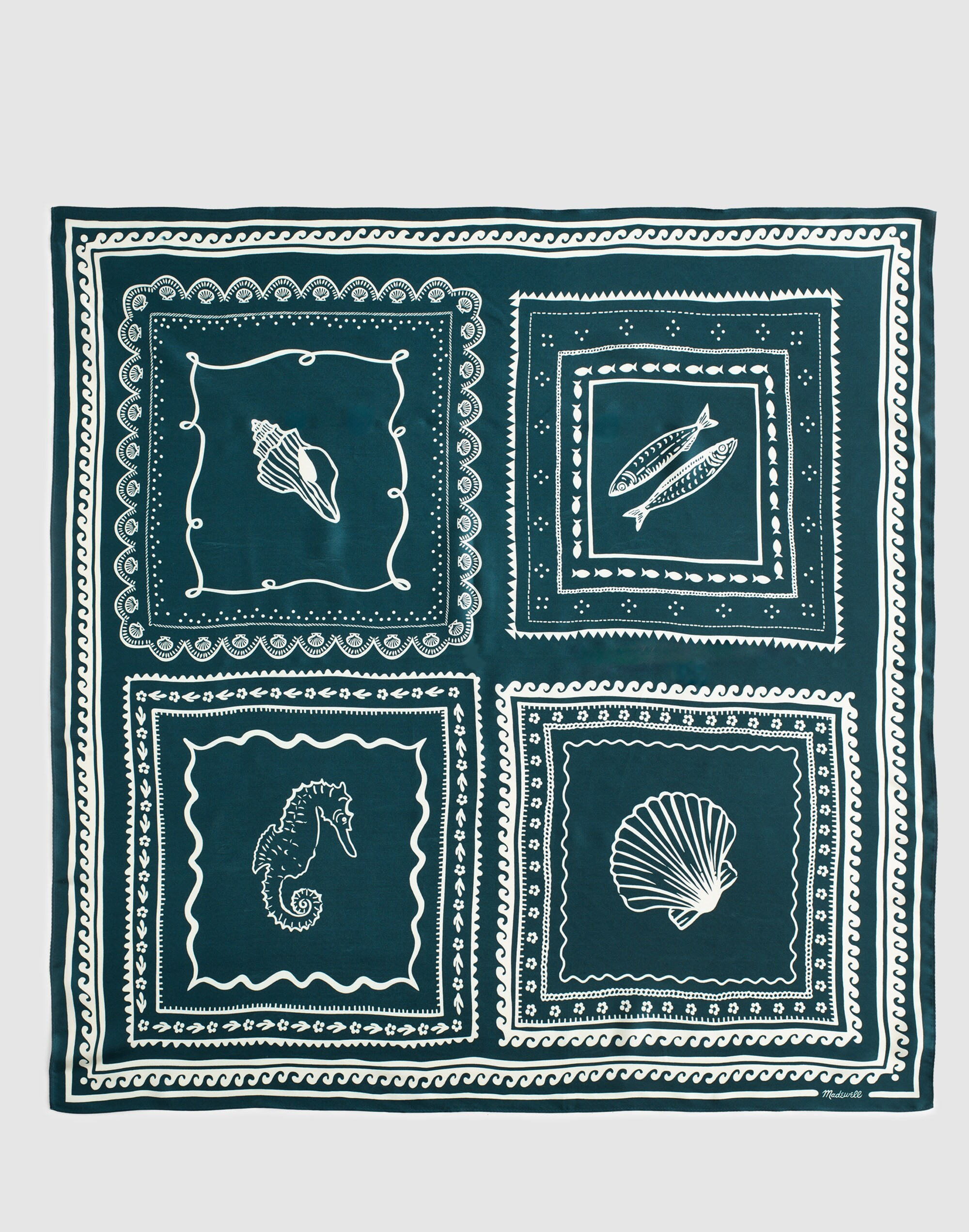 Medium Silk Bandana | Madewell