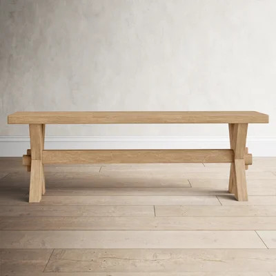 Hinton Wood Bench | Wayfair Professional