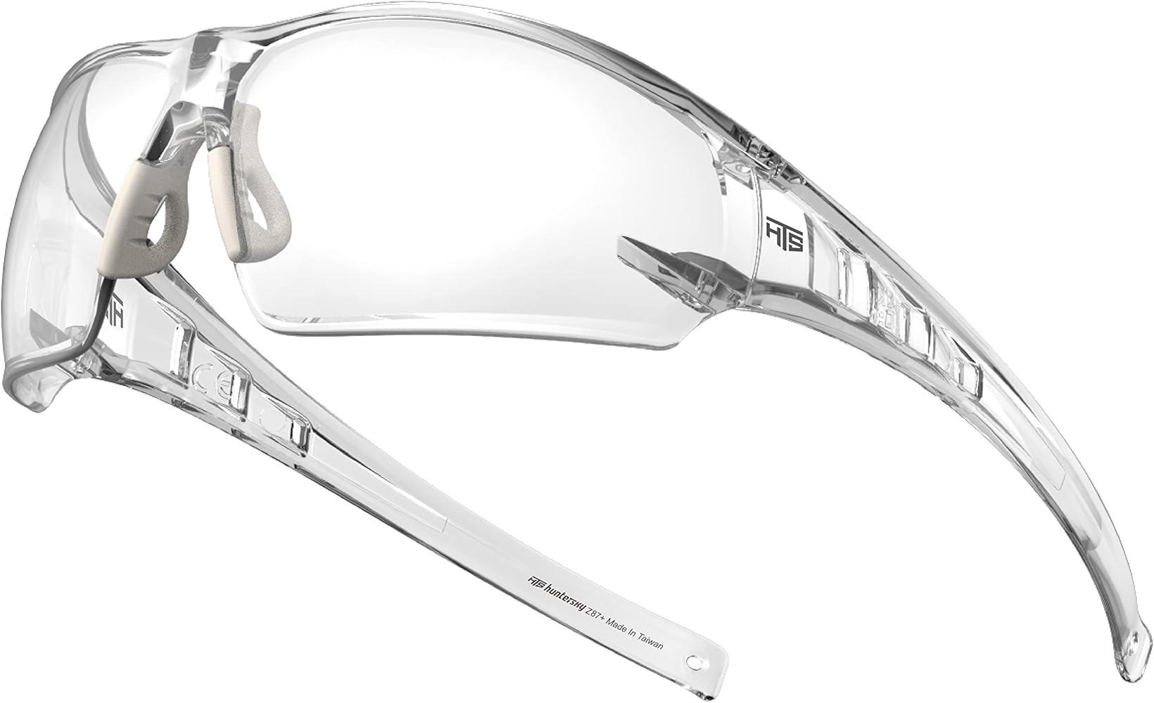 HUNTERSKY HTS Lightweight Protective Anti Fog Wrap-Around Clear Shooting Safety Glasses with ANSI... | Amazon (US)