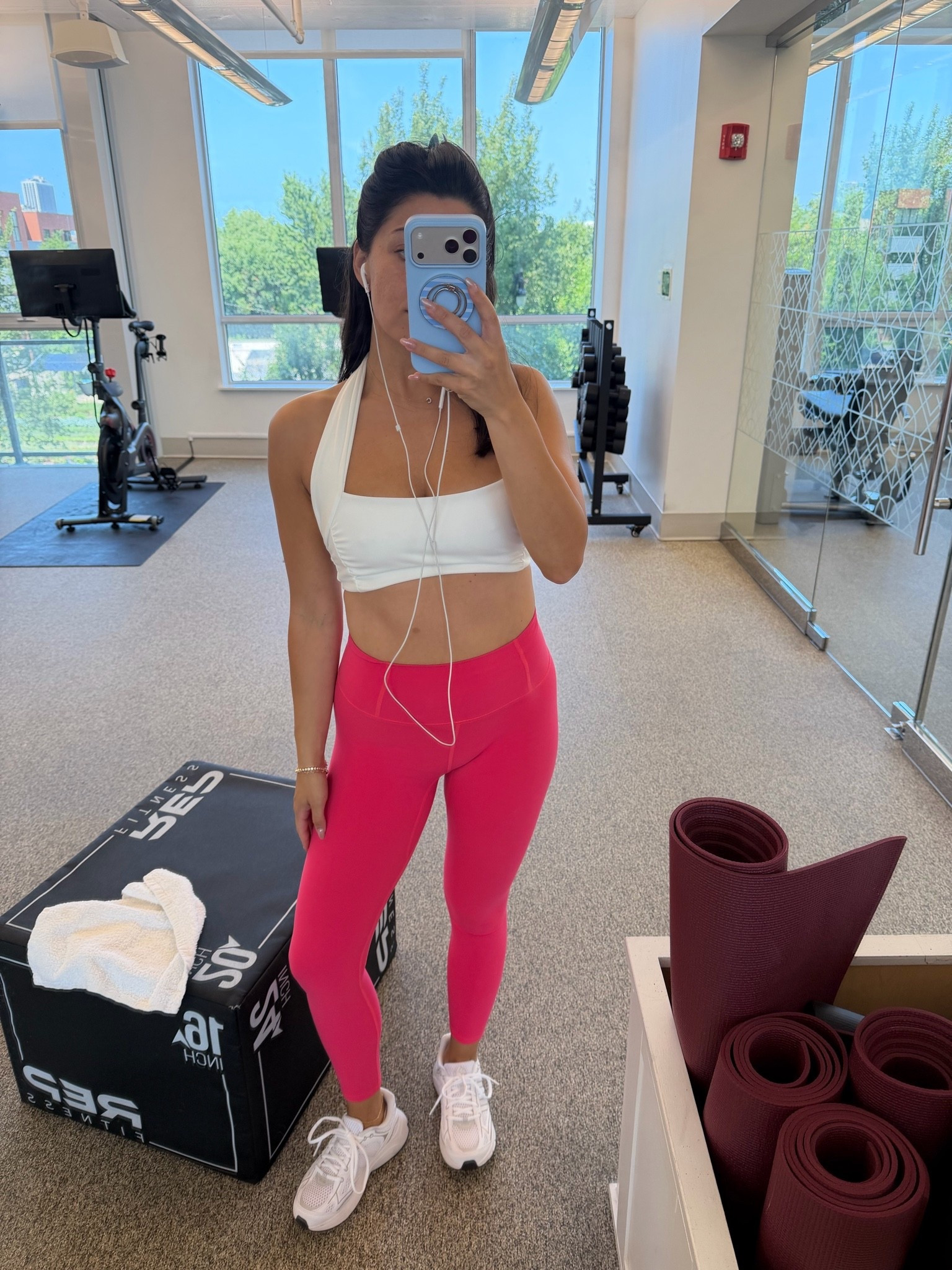 Workout fit of the day. S in bottom and bra.

#LTKootd #LTKfitnessgoals