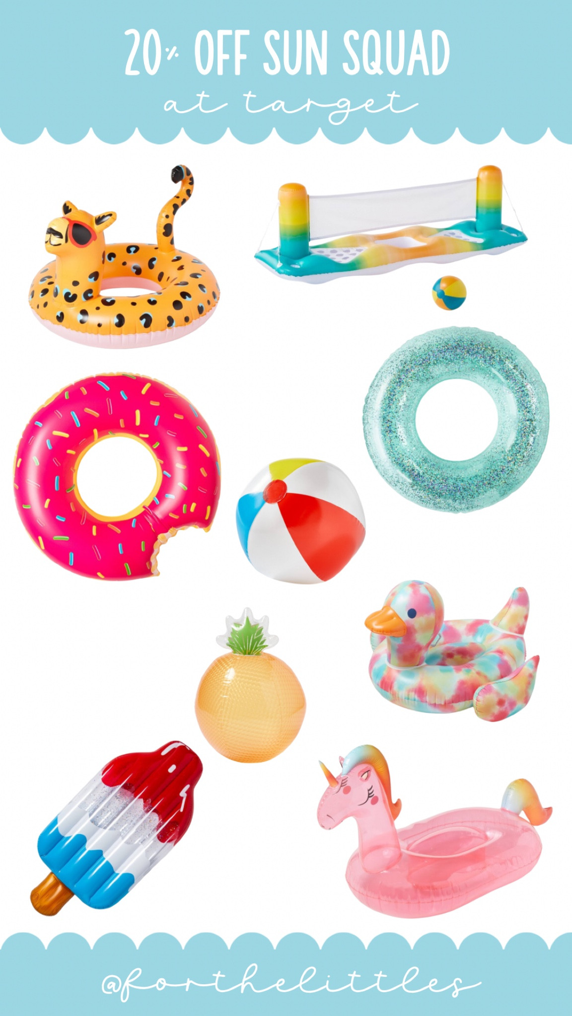 20% off Sun Squad at Target including pool and beach floats!

#LTKSaleAlert #LTKKids #LTKSeasonal