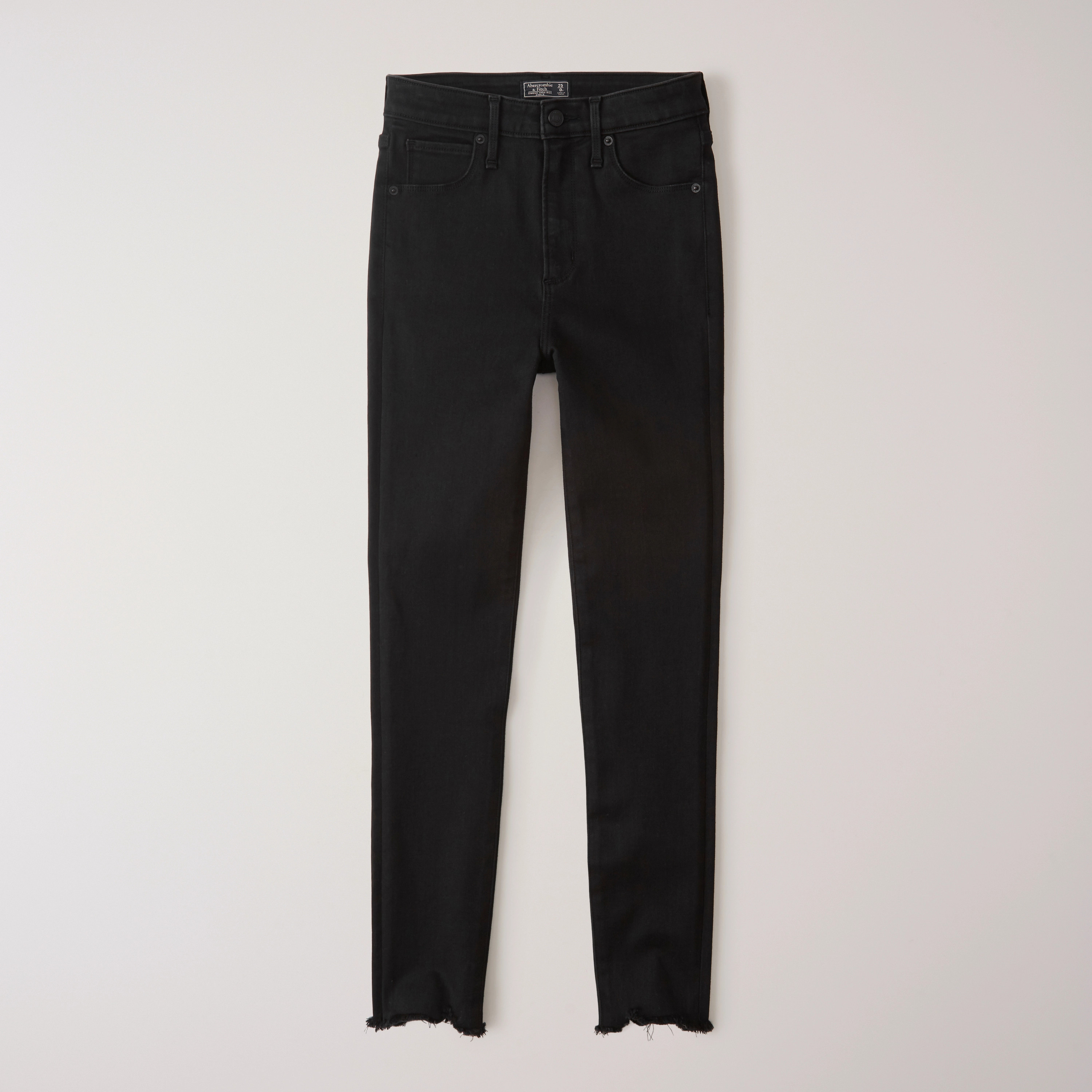 High Rise Super Skinny Ankle Jeans | Abercrombie & Fitch (US)