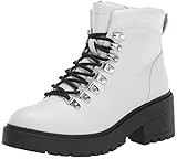 Skechers Women's Combat Boot, White, 8 | Amazon (US)