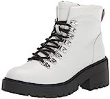 Skechers Women's Combat Boot, White, 6 | Amazon (US)