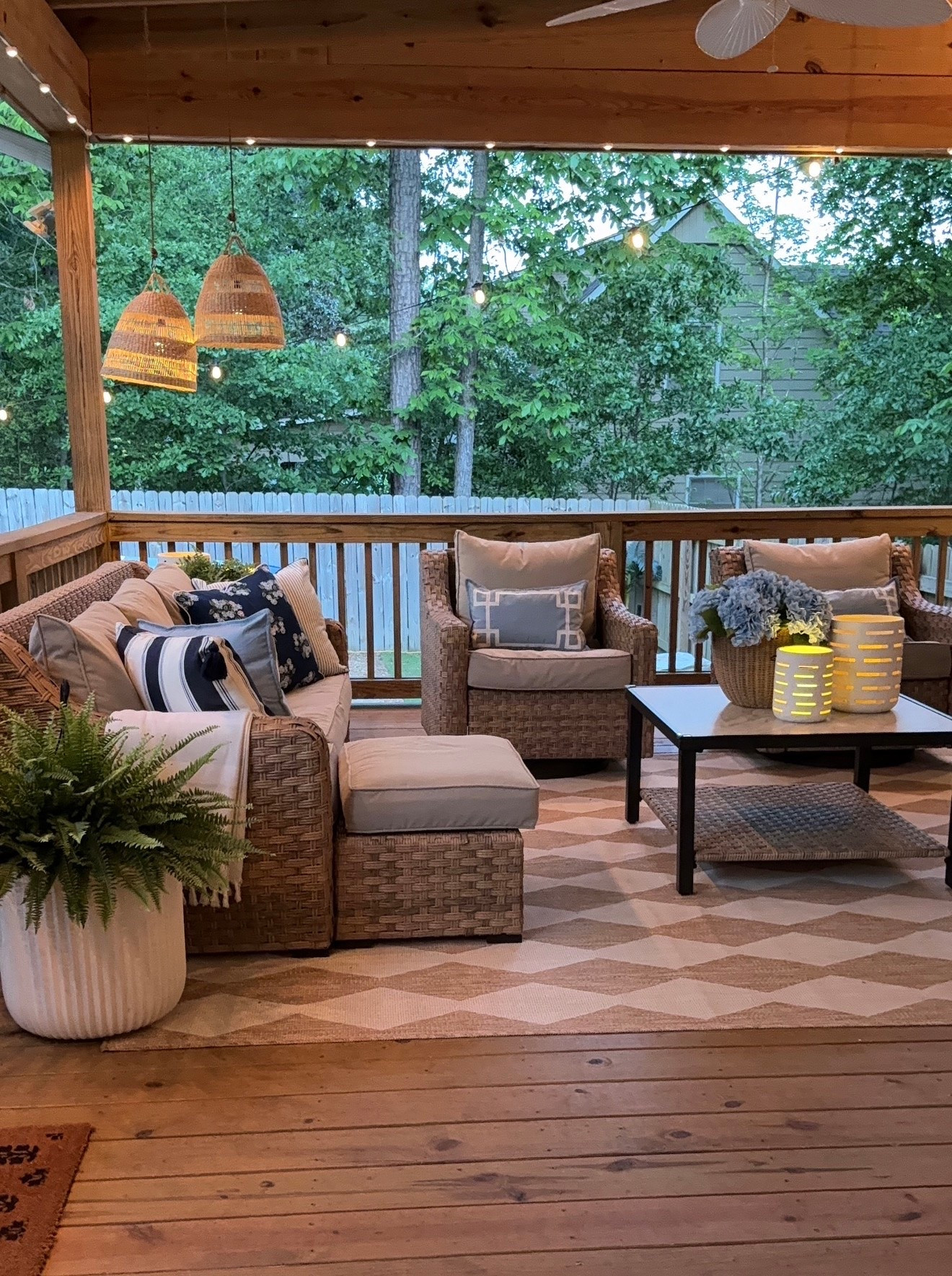 Back porch views

#LTKSeasonal #LTKHome #LTKdayinmylife