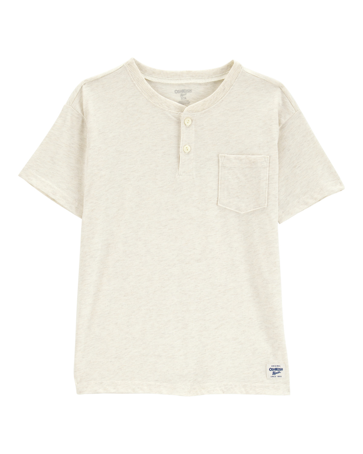 Kid Pocket Henley Tee - OshKosh | Carter's | Carter's Inc
