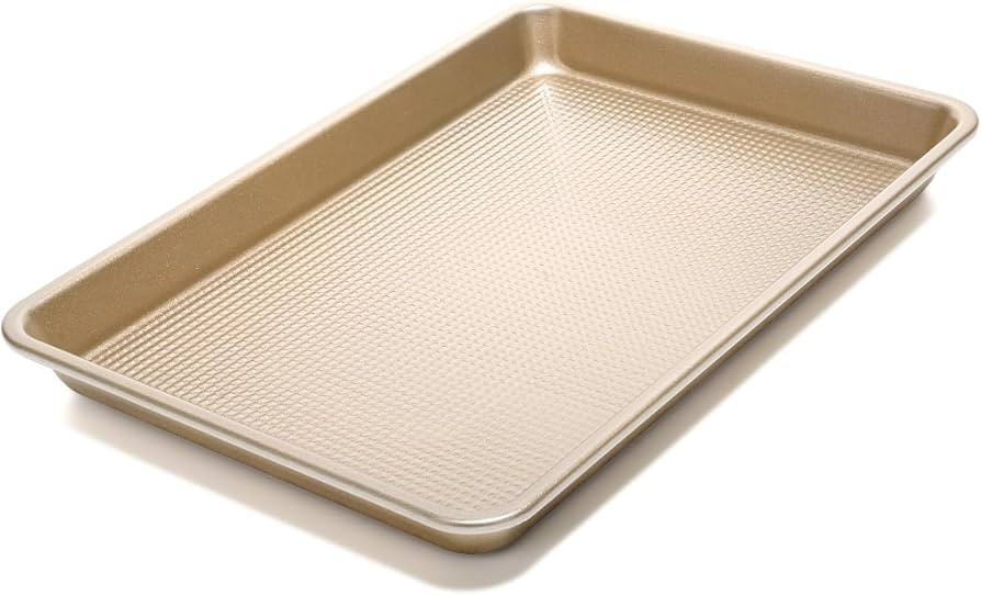 Vinino Jelly Roll Pan, Baking Sheet, Cookie Sheets For Baking With Square Texture Pattern, Thicke... | Amazon (US)