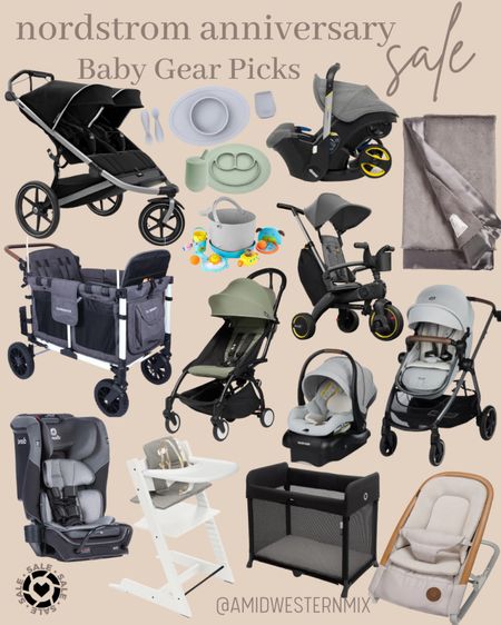 Baby Gear essentials from the Nordstrom Anniversary sale! So many good buys. The Doona trike is the boys’ most loved item currently, their convertible car seats are included as well as the travel system of their infant carriers! We also have the Stokke Tripp Trapp set! 

Ordering the Little Giraffe blanket for baby boy!

#nordstromsale #nordstromanniversarysale #nsale #babygear 

#LTKxNSale #LTKbaby #LTKsalealert
