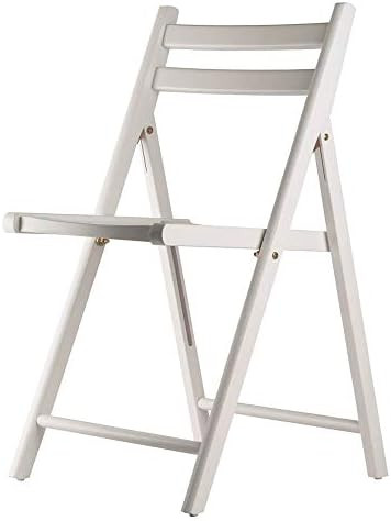 Winsome Robin Folding Set White Chair, Medium, 4-PC | Amazon (US)